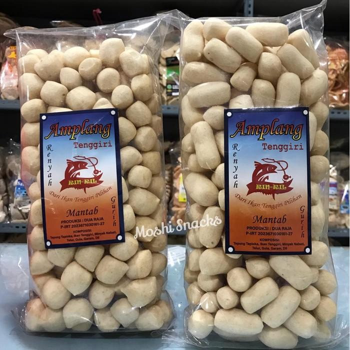 

NewZbgt- Getas Ikan Cap Rinril Dua Raja / Getes Amplang Kerupuk Asli Bangka