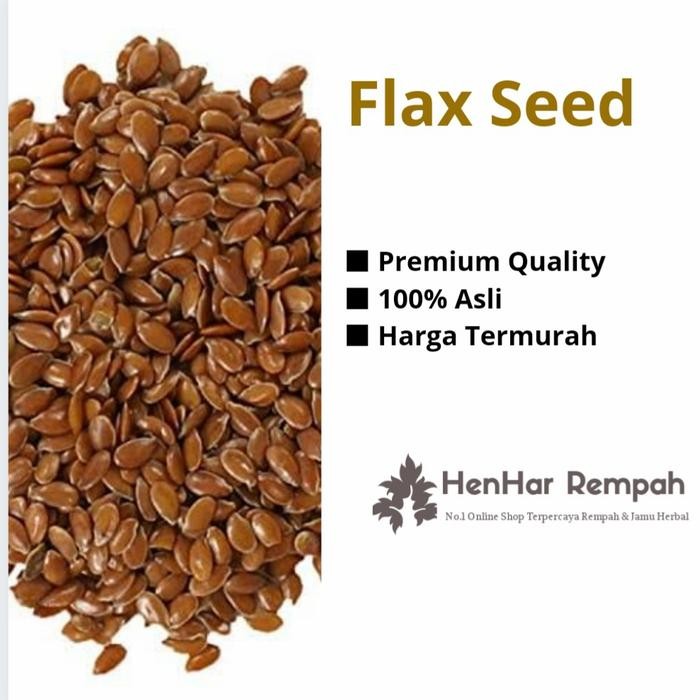

NewZbgt- Brown Flax Seeds / Biji Rami 1 Kg