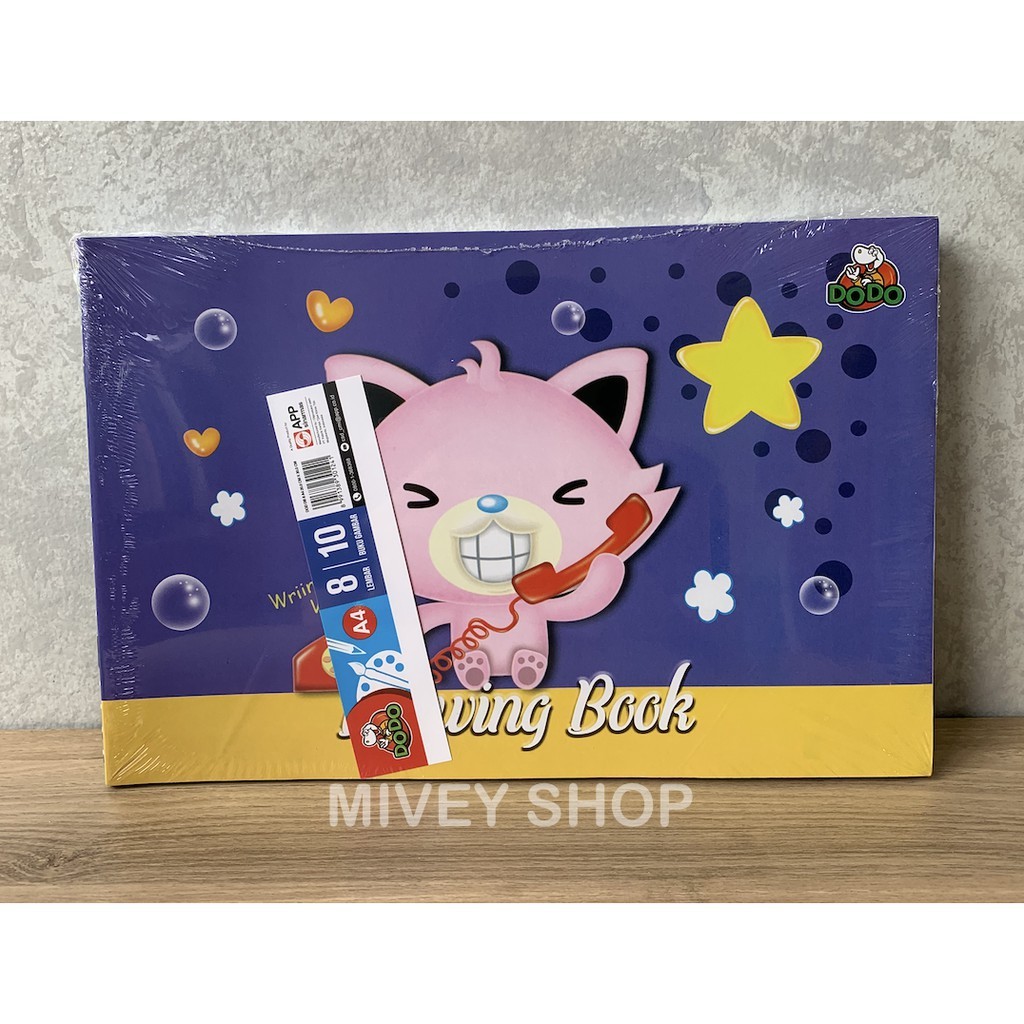 

Buku Gambar Dodo A4 1 Pack