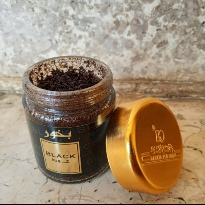 PREMIUM Parling Laris Buhur Black Oud Banafa Bakhour Bukhur Gahru Hitam Dupa Arab Gaharu Bakhoor