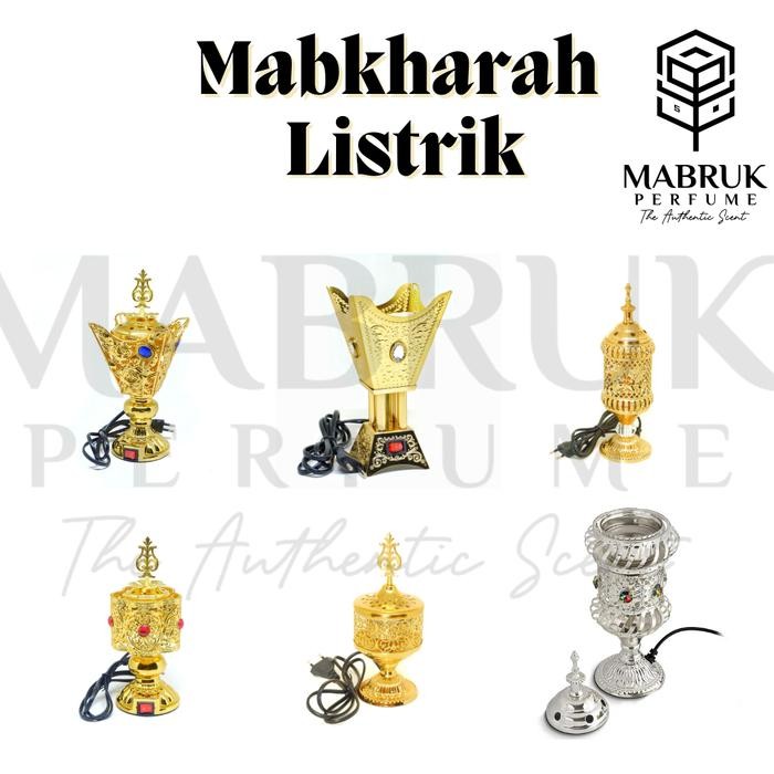 PREMIUM Tempat Bakar Dupa Arab Prapen Listrik Elektrik Mabkharah Bukhur Buhur