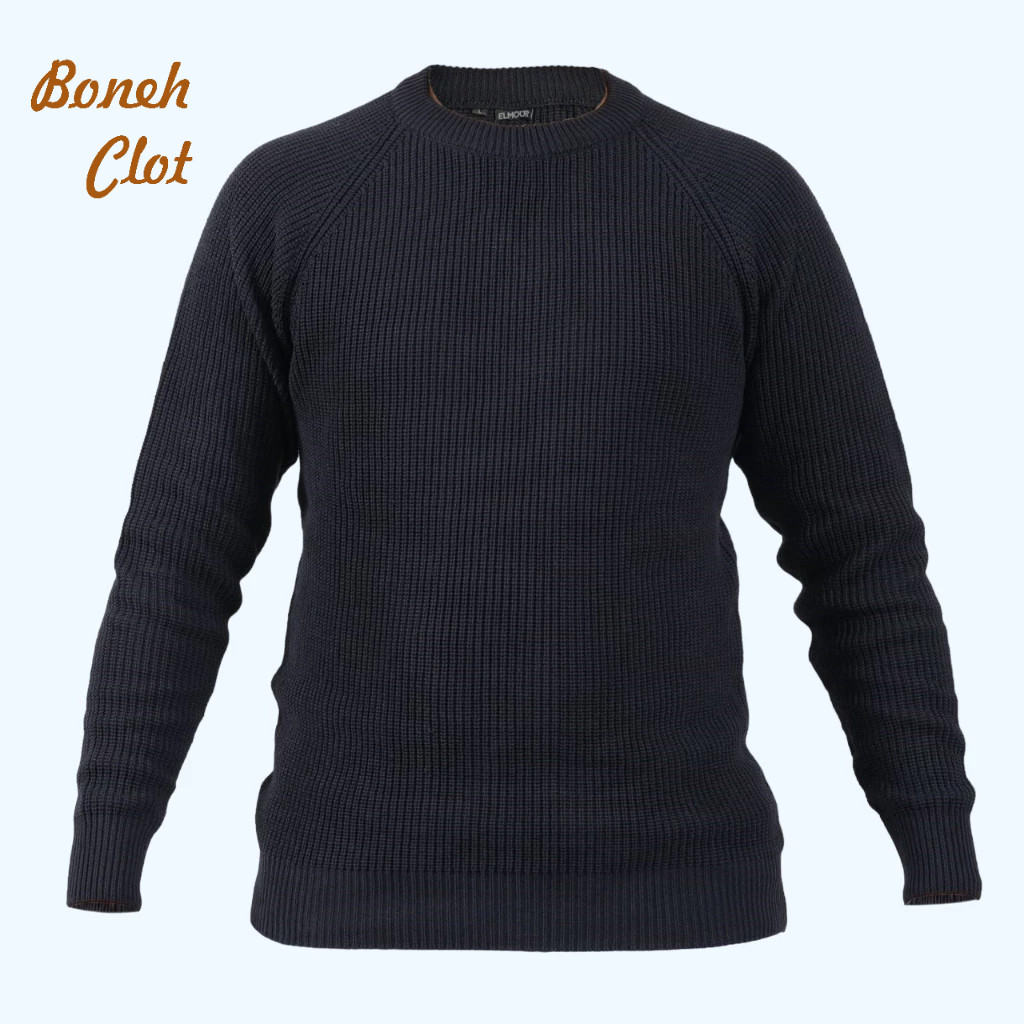 Sweater Rajut Pria Tebal Crewneck Knitwear Switer Rajut Oblong Original Cruneck Premium Rajut Korean