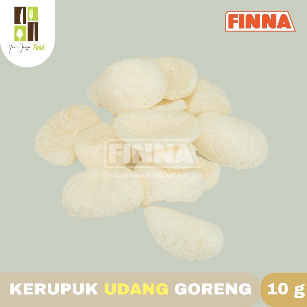 

Sajiandapur Kerupuk Udang Goreng Finna 1 Karton (120 Pcs)