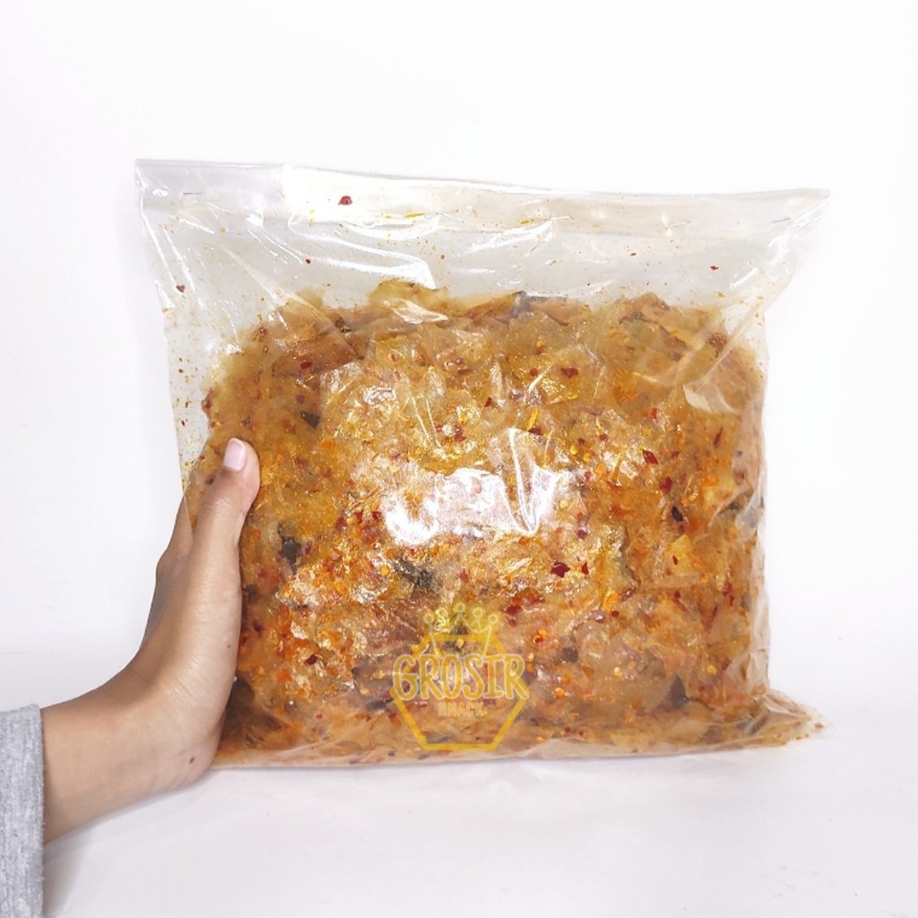 

Sajiandapur Keripik Kaca / Beledag / Kripca 1/2Kg 500Gr Extra Daun Jeruk