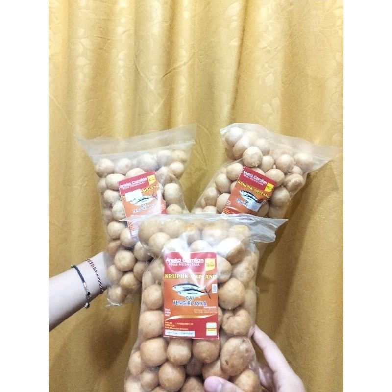 

Sajiandapur Kerupuk Ikan Tenggiri 135 Gram - Ampiran Camilan Djowo