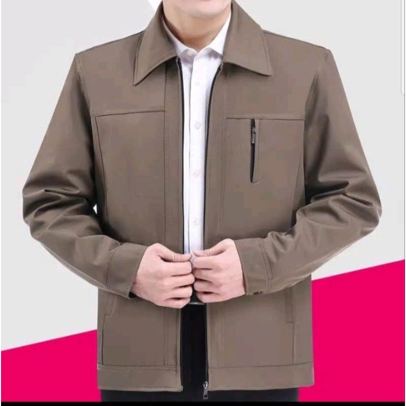 JAKET PRIA /jaket formal terbaru / jaket semi jas ukuran jumbo