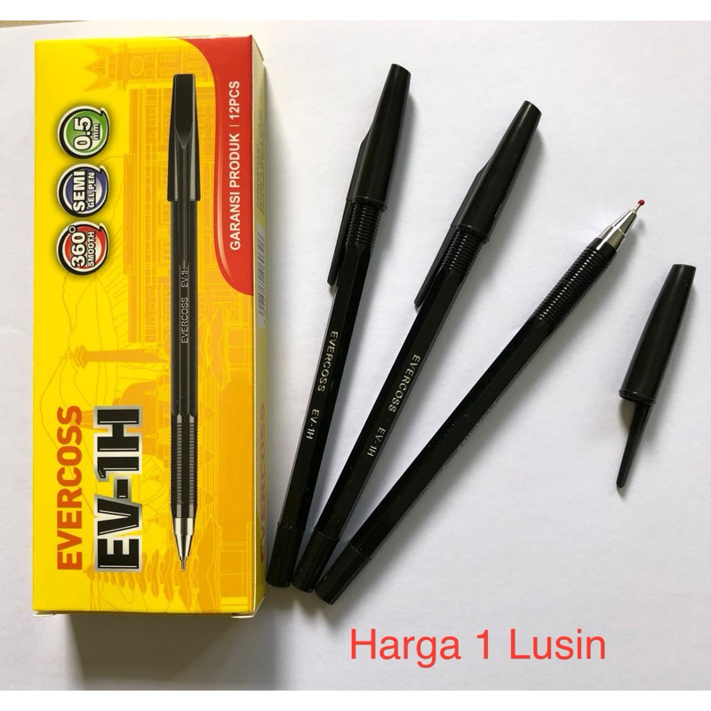 

UM1 Pulpen Semi Gel Pen EV-1H Evercoss (mirip pulpen standard AE7)