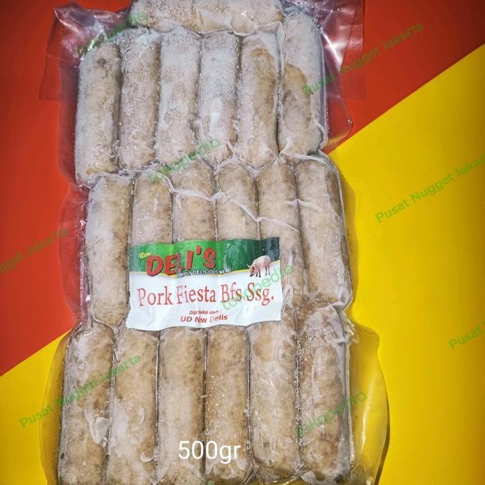 

Pork Breakfast Sausages Deli Premium 500Gr 1000Gr Sosis Babi
