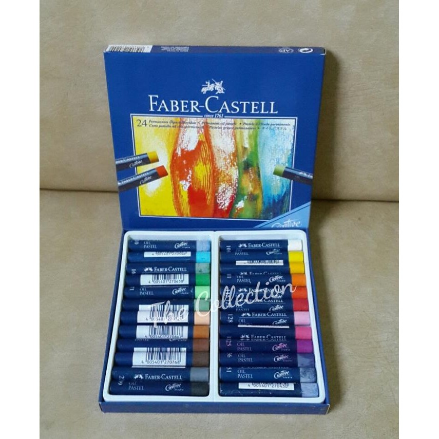 

TERLARIS ATK0351FC 24 warna Studio Quality Oil Pastel Faber 127024 castell art