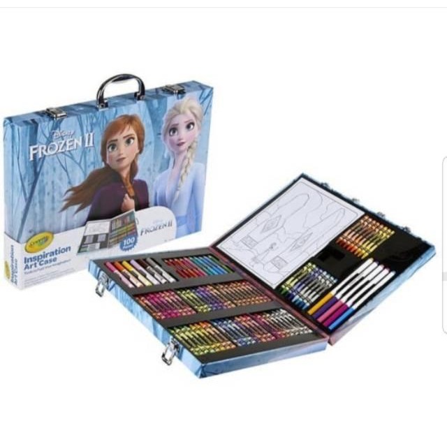 

TERLARIS Disney Frozen II - Crayola Inspiration Art Case - Edukasi Menggambar
