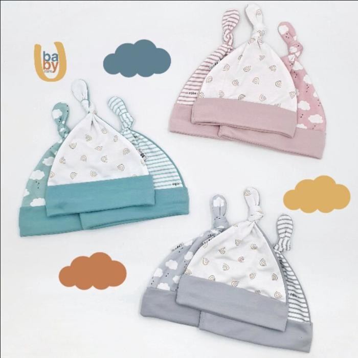 Promo YOBO Rainbow Baby Beanie Topi Bayi