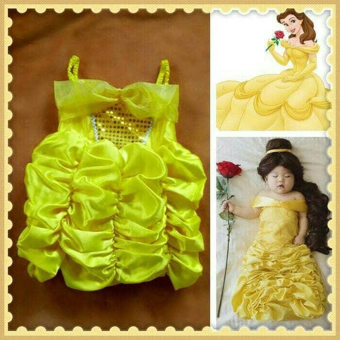 Promo Kostum Princess Belle.Baju baby
