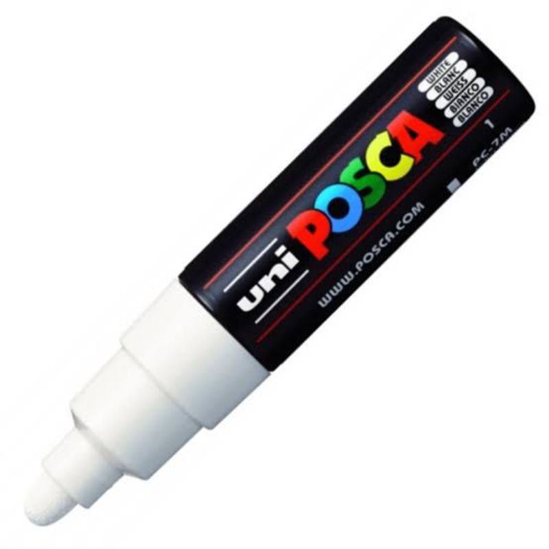

Uni Posca Paint-Marker White PC-7M (4.5-5.5mm)
