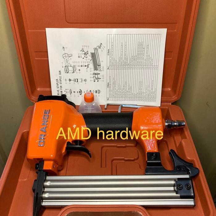

WOLD - Mesin Paku Tembak Air Nailer F30 / STAPLES angin 1022J (H&L,NRT,Benz)
