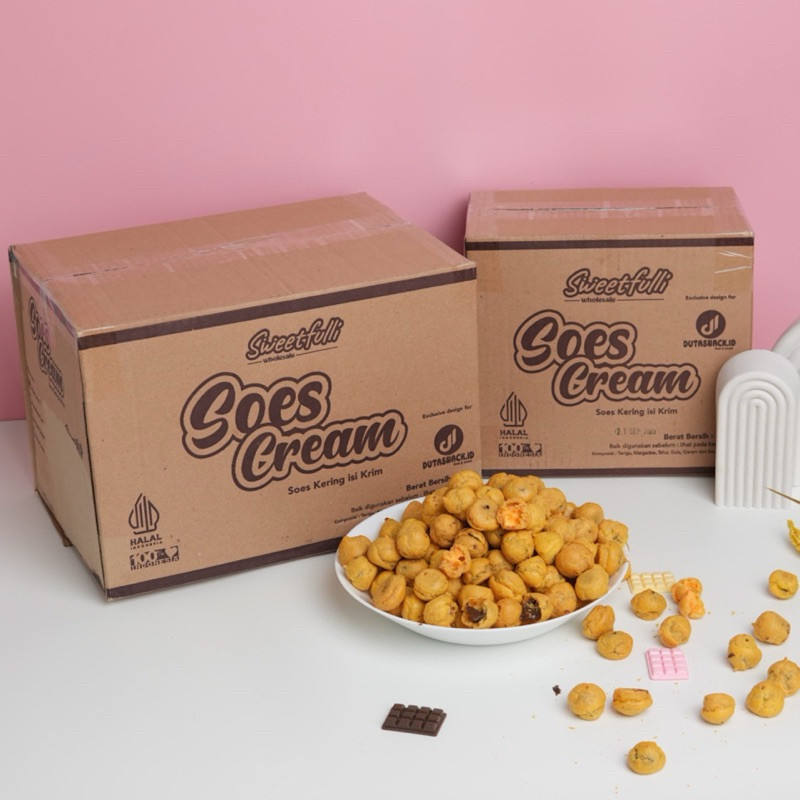 

AYOOOLLARIZSS!! 1 karton soes coklat by dutasnack.id