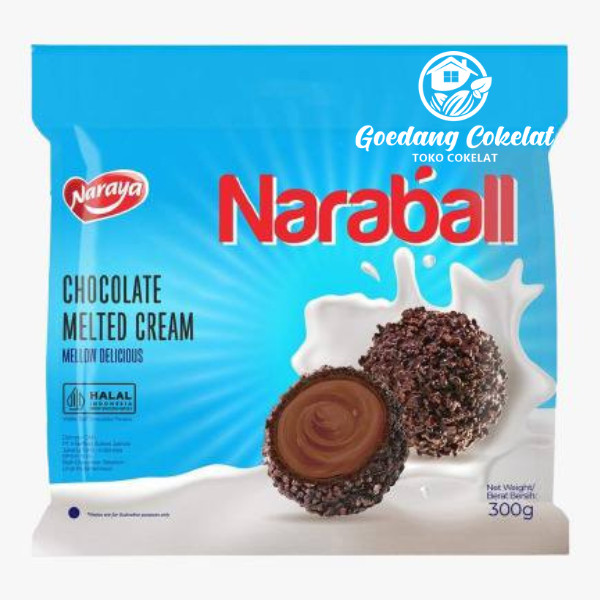 

AYOOOLLARIZSS!! Naraya NARABALL Wafer Ball Original Chocolate Strawberry Pandan Melted Cream 300g