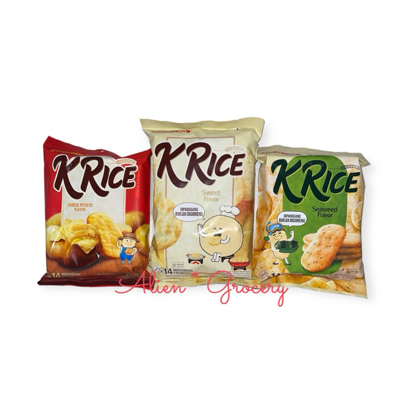 

AYOOOLLARIZSS!! Delfiorion ORice O Rice K Rice Crackers Sweet Seaweed Potato Cheese Rumput Laut