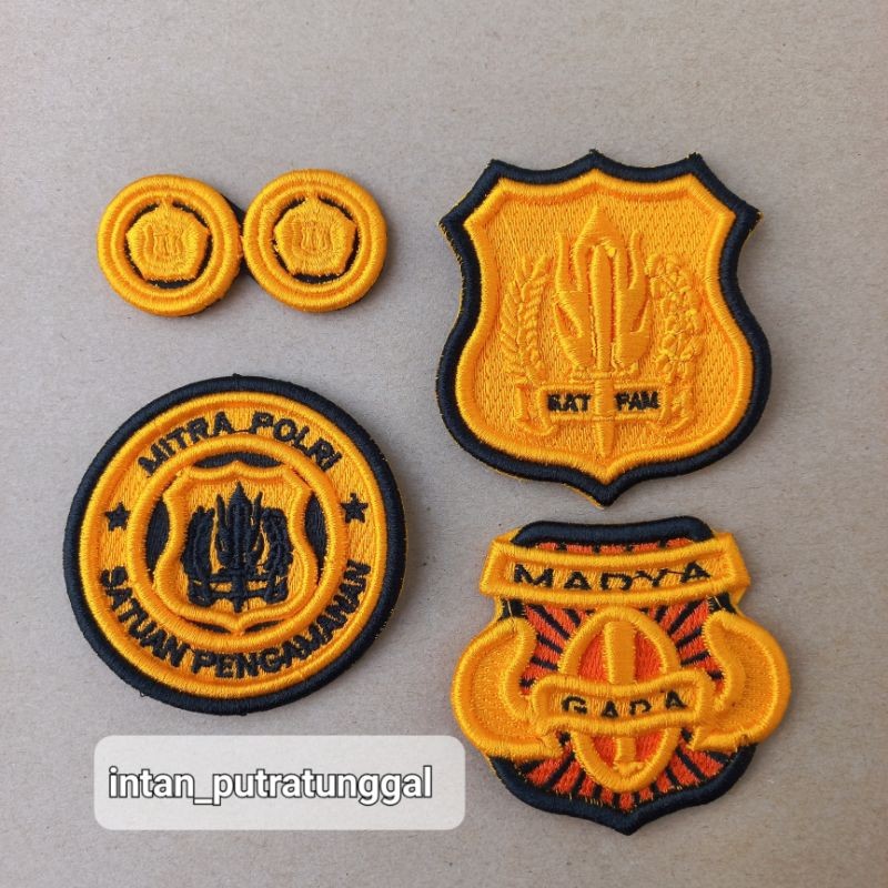 Bordir Timbul Gada Madya Komplit