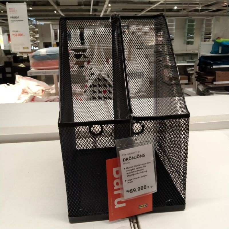 

Dronjons File Majalah Surat Box File 2Pc Putih Dg Alas Anti Slip Bagian Bawah Magazine File Boxes