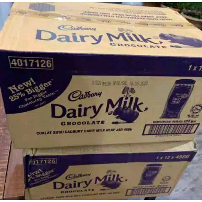

Dapur Joglo Cadbury Dairy Milk Jar Malaysia Exp April 2026