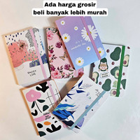 

UM1 GG Buku Notes Tali A6 (72K) Fancy / Buku Catatan / Note book/Notebook