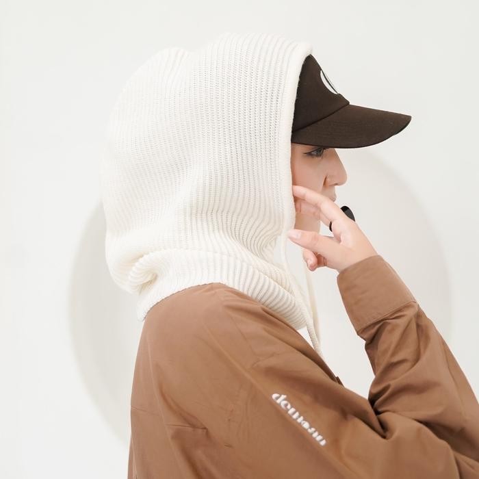 murah- Demoan - Balaclava Demoan Black Hitam