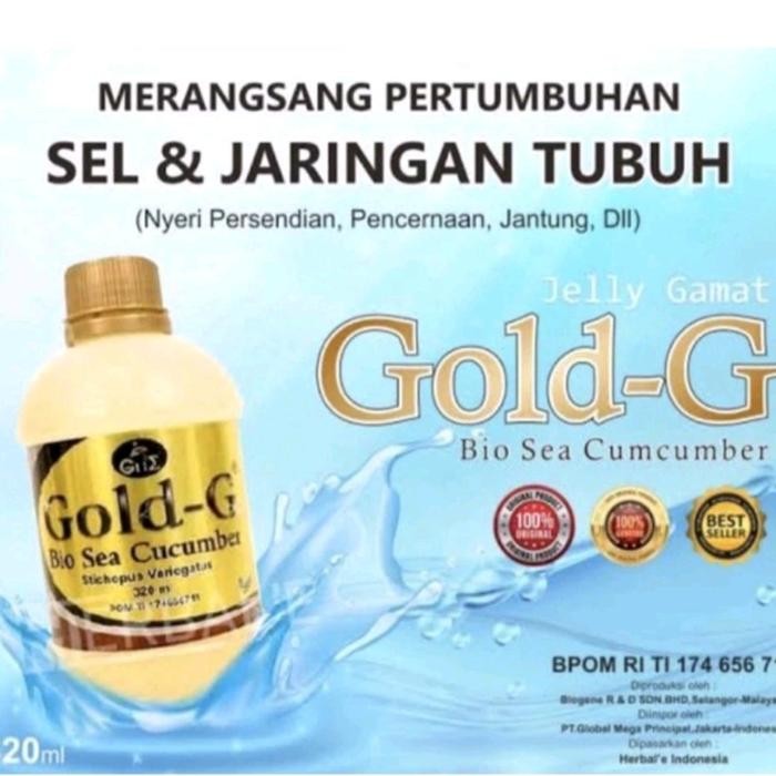 

EatFr3sh- GOLD G JELLY GAMAT GOLD G SEA CUCUMBER HERBAL UK 320ML DAN 500ML