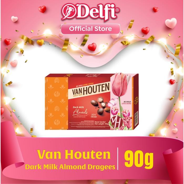 

EatFr3sh- Cokelat Van Houten Almonds Dragees 90 g Valentine's Day