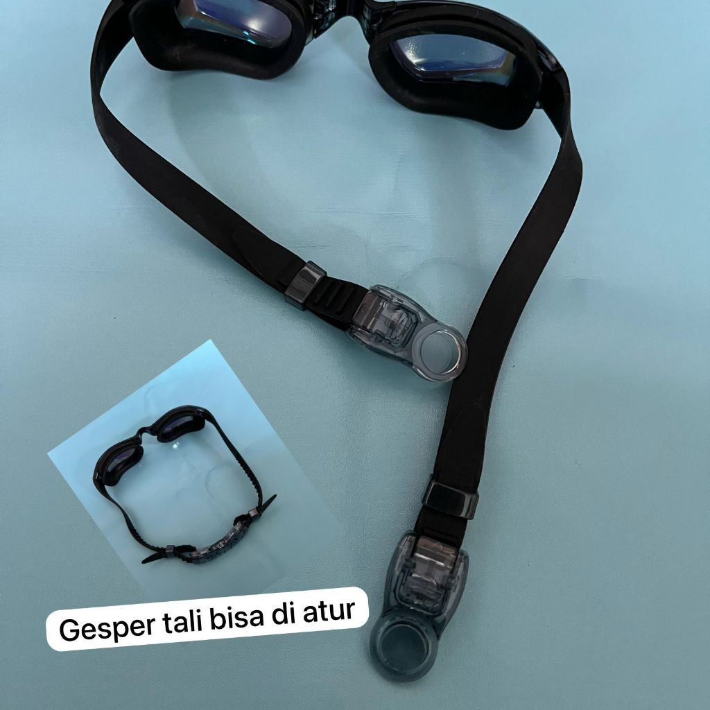 Kacamata Renang Dewasa Remaja Y016 COWFISH Anti Fog & Anti Kabut Lensa Electro FREE BOX