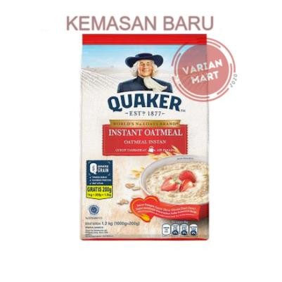 

EatFr3sh- QUAKER Oat Oatmeal Instant Merah 1.2 kg