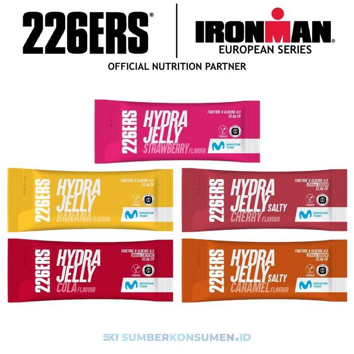

EatFr3sh- 226ERS Hydrajelly Energy Gel Semua Rasa / Sports Not SIS Maurten 100 Caf