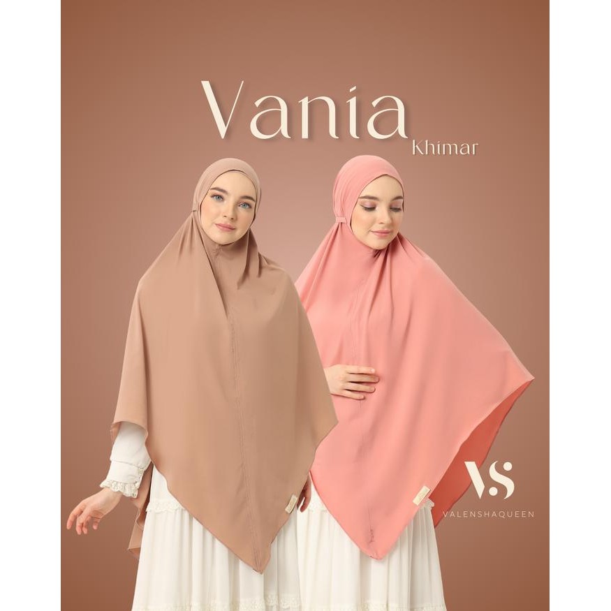 Hijmi- Valenshaqueen Vania XL Hijab Instan Jilbab Syari Kerudung Jumbo Hijab Jersey Khimar Bergo