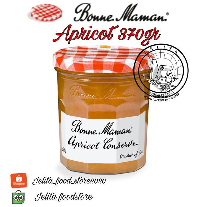 

EatFr3sh- Bonne Maman Apricot jam 370gr France