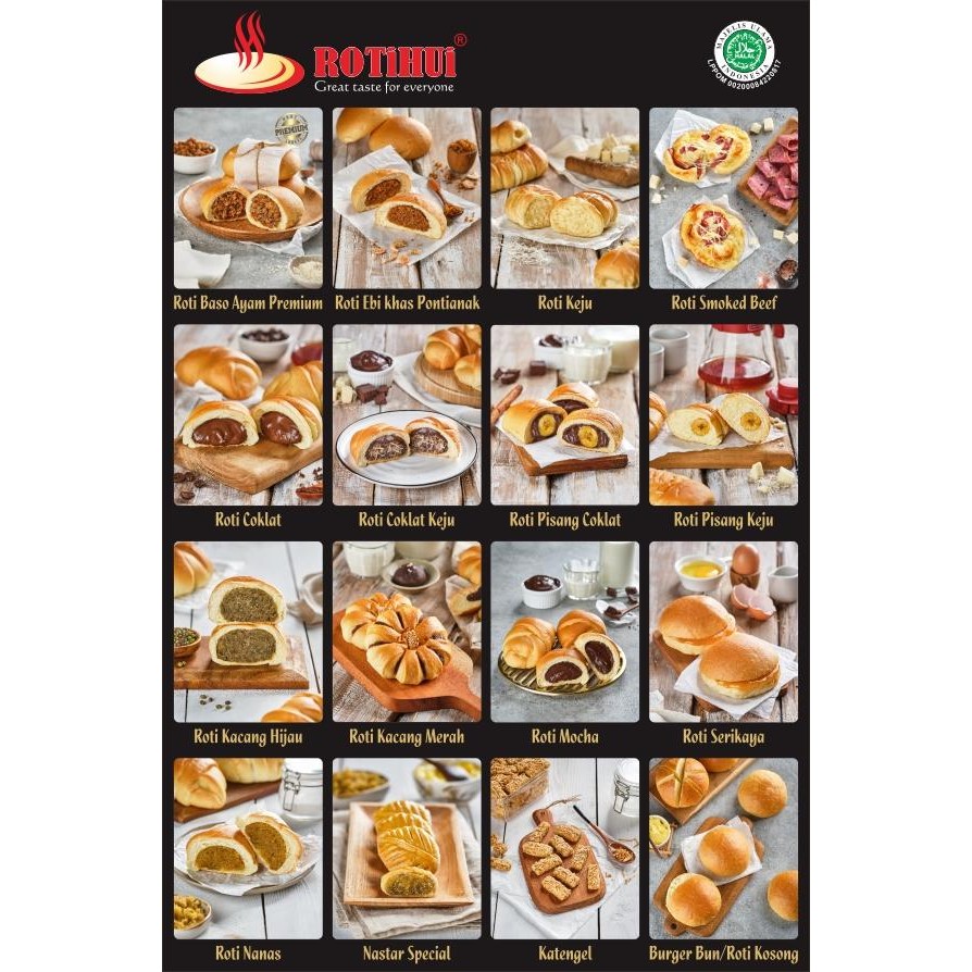 

EatFr3sh- ROTI REGULER MIX CAMPUR RASA CUSTOM 24 pcs dan 50 pcs