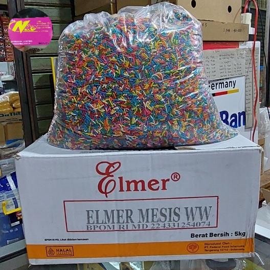 

EatFr3sh- Elmer Mesis Meises Meses warna warni / mix 1 kg grab dan gojek