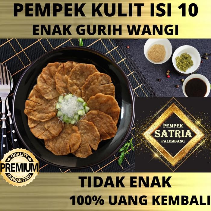 

EatFr3sh- Mpek empek Pempek Satria Palembang Ikan Tenggiri Kulit Beku Frozen