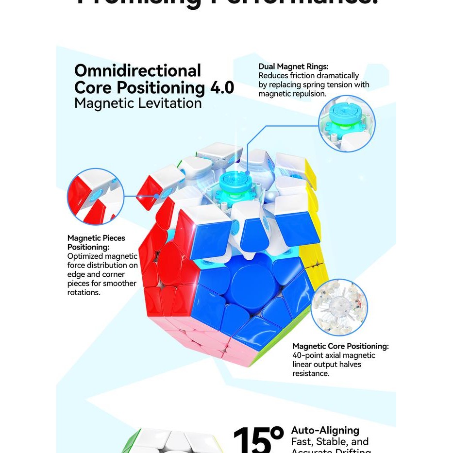 terbaru  cube megaminx gan megaminx v2 3x3 stickerless original ready