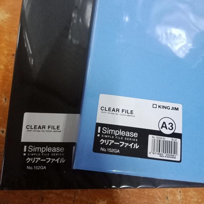 

Clear File King Jim A3 152Ga Portrait/ Clear Holder A3 Berdiri
