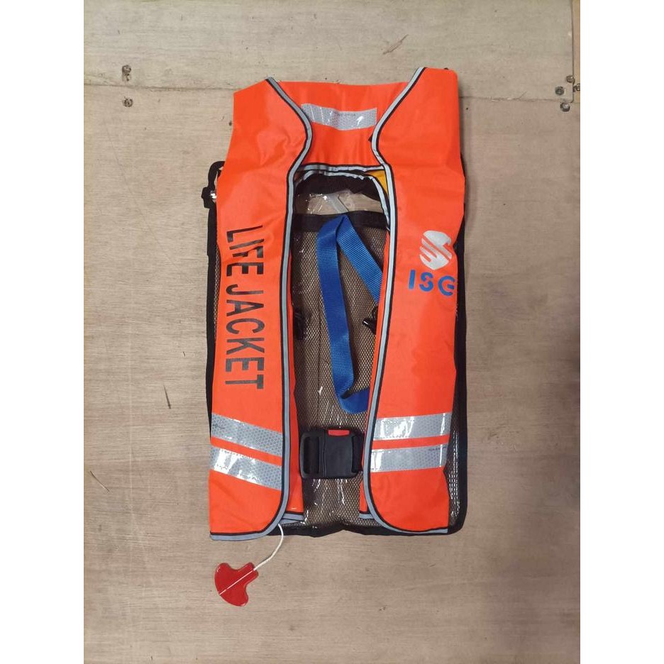 Terhemat Automatic Life Jacket Co2 / Jaket Pelampung Oksigen Pesawat Life Vest