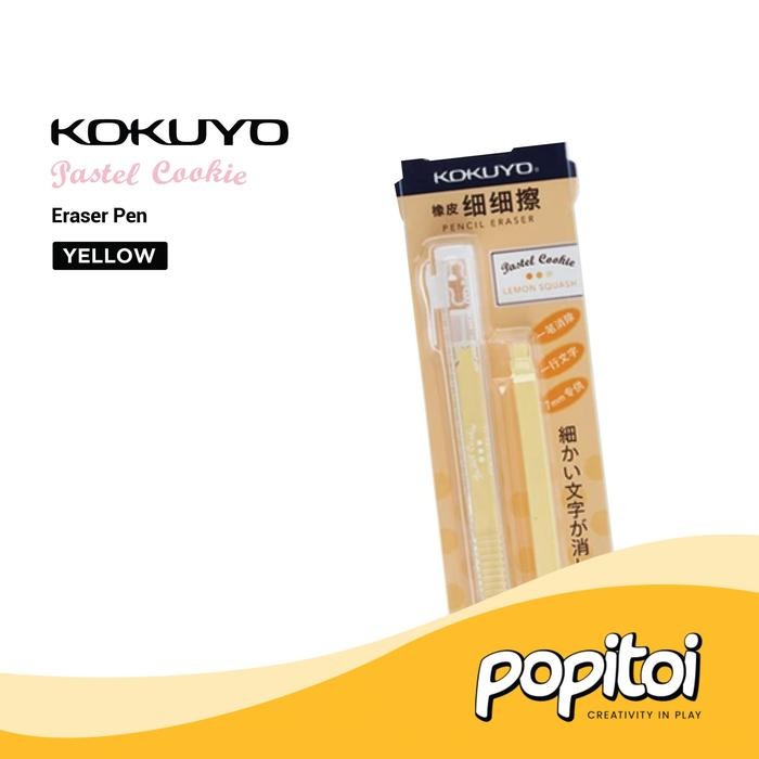

No.OneBest- Kokuyo Pastel Cookie Eraser Pen Penghapus Pensil Lucu Pastel Unik