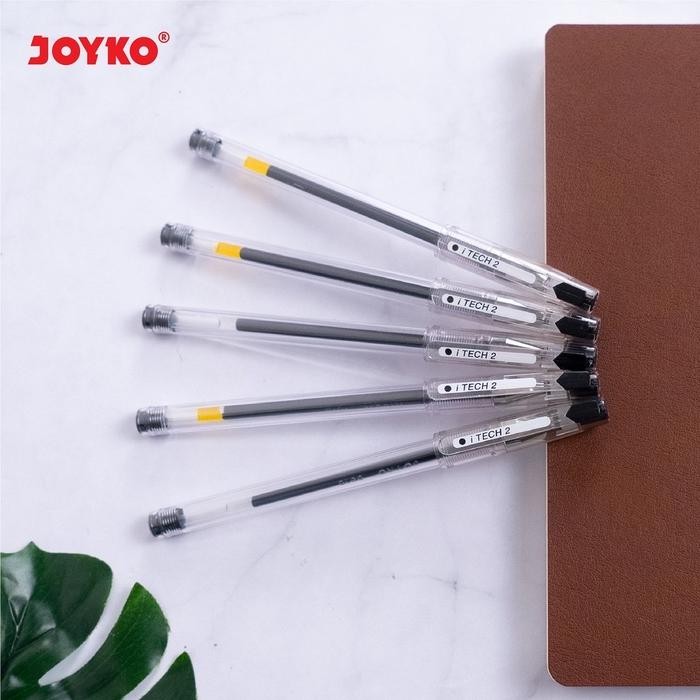 

No.OneBest- (1pack)Pulpen/Gel Pen Hi-Tech Pulpen Joyko GP-266 iTech 2 0.28 mm