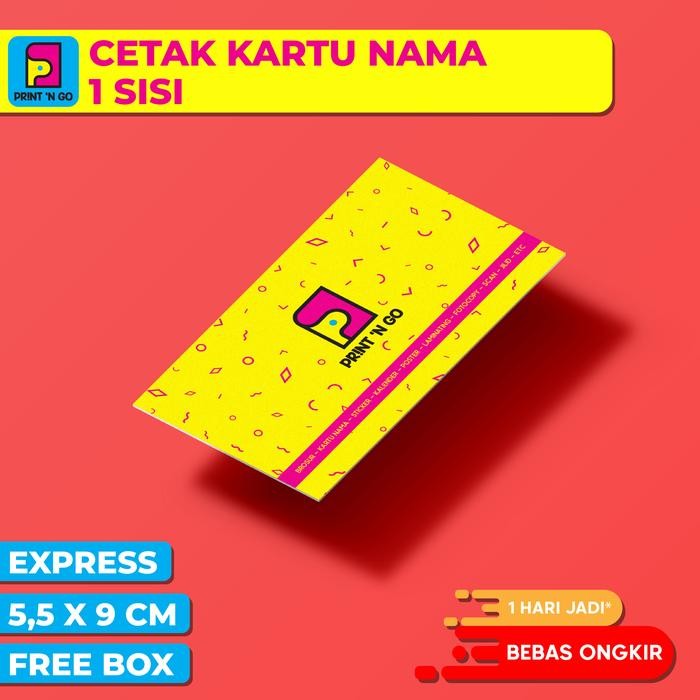 

No.OneBest- Kartu Nama 1 sisi