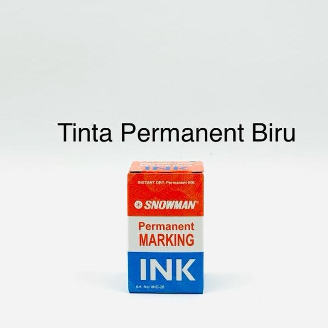 

No.OneBest- TINTA SNOWMAN PERMANEN Refill Spidol Snowman Permanen Permanent MIG 20