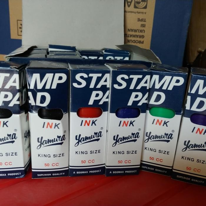 

No.OneBest- tinta stempel (stamp pad ink) yamura 50 cc (king size)