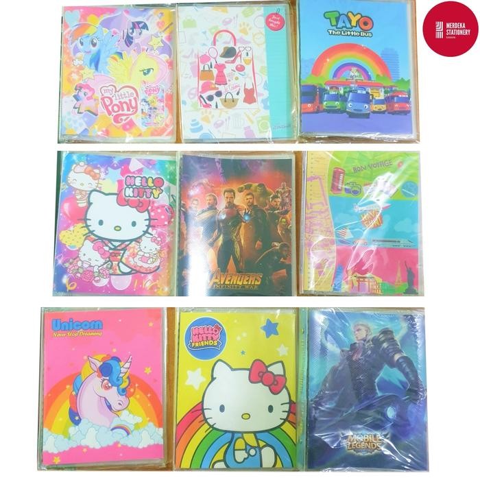 

No.OneBest- Map/Buku/Book/Organizer Binder/Loose Leaf/Kertas Fancy A5