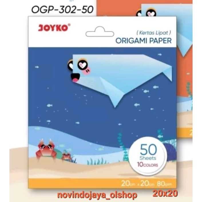 

UM1 KERTAS ORAMI MEREK JOYKO 10 WARNA 20X20 ISI 50 LEMBAR TERLARIS