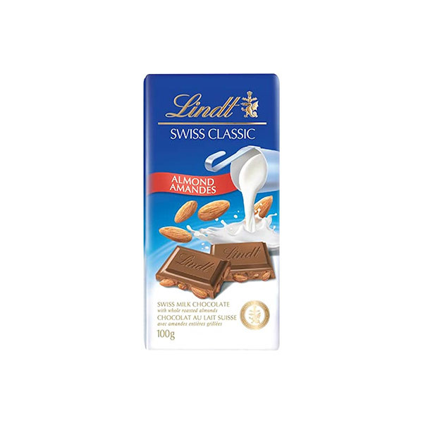 

LINDT CKT MILK ALMOND 100 GR