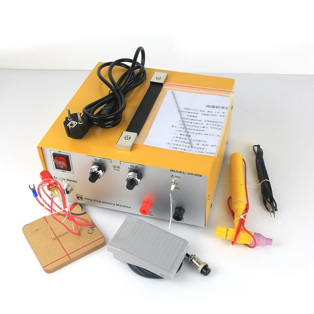 Dx-80A Pulse Spot Welding Handheld Laser Spot Welder-Spot Welding Machine Gold Silver Jewelry