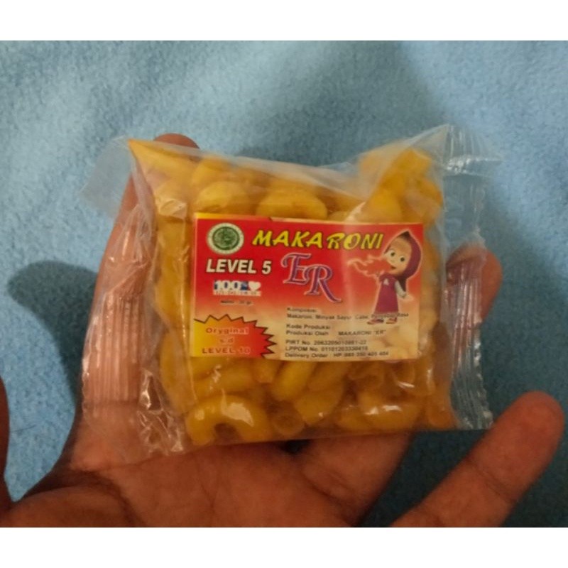 

Cemal Cemil Makyus Makaroni Er Marsha 1Ball Isi 30Pak Gurih Pedas