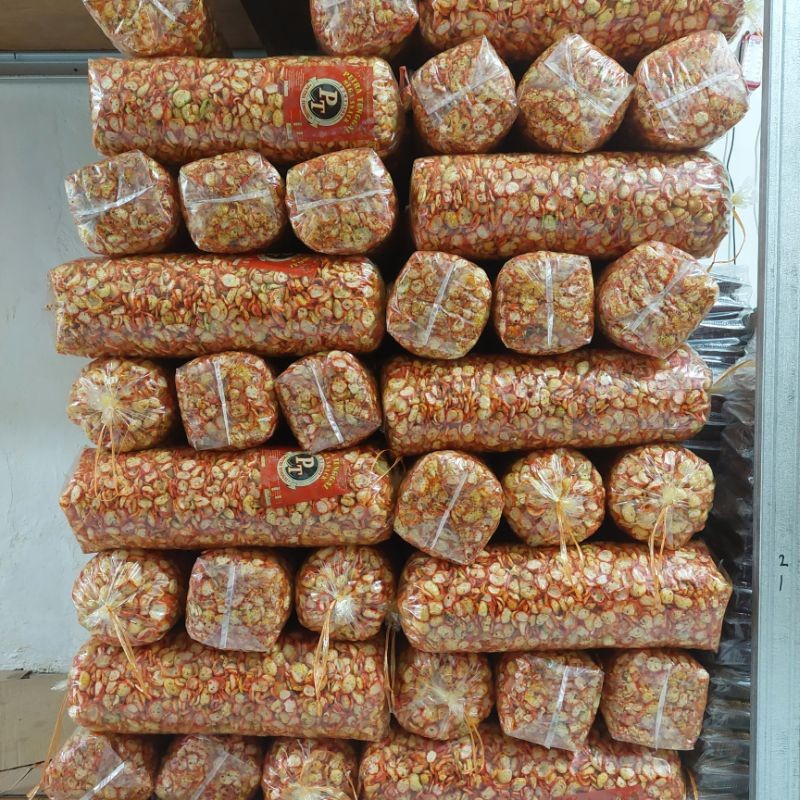 

Cemal Cemil Makyus 1Kg Krupuk Seblak Kencur Bantat Pedas Snack Kiloan Alma.Snack